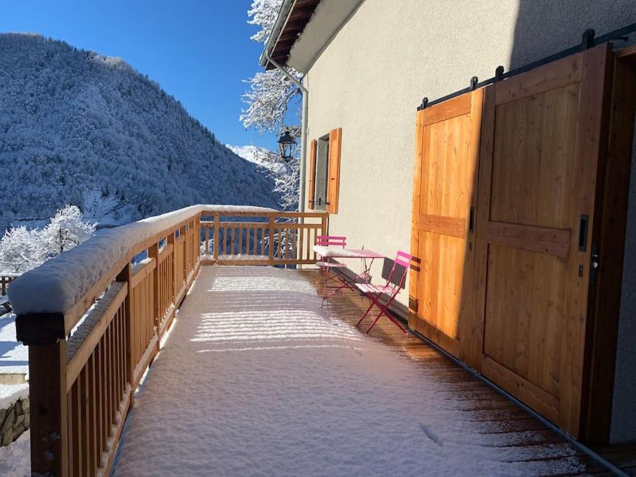 Ferienwohnung Le Sarana : 75M2, Calme, Belle Vue Avec Terrasse. Les Deux Alpes Exterior foto