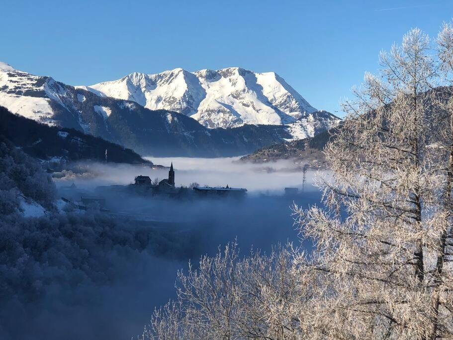 Ferienwohnung Le Sarana : 75M2, Calme, Belle Vue Avec Terrasse. Les Deux Alpes Exterior foto
